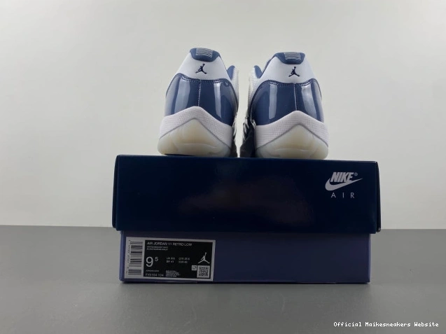 Official Maikesneakers Jordan Retro (2024) Low Navy FV5104-104 11 Midnight 0814